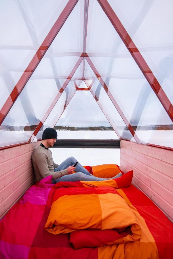 Lake Inari Mobile Cabins Ngoại thất bức ảnh