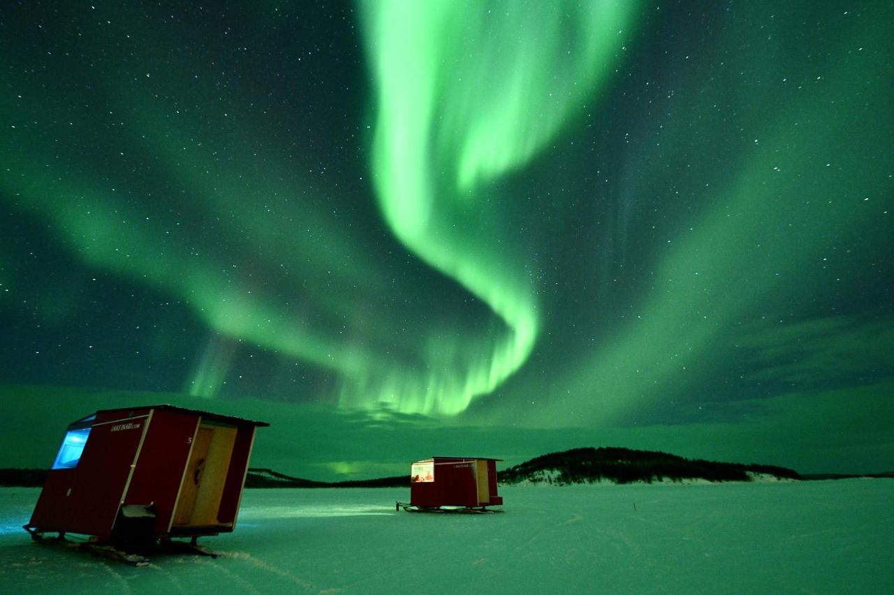 Lake Inari Mobile Cabins Ngoại thất bức ảnh