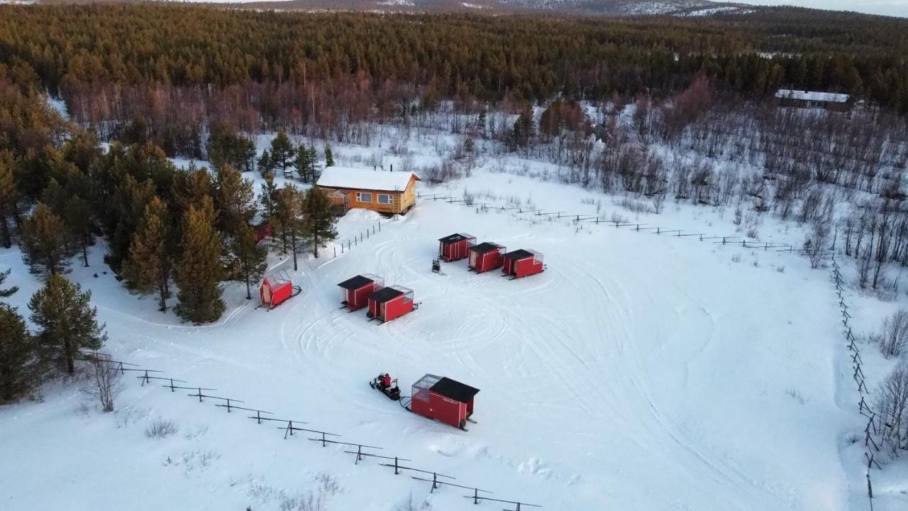 Lake Inari Mobile Cabins Ngoại thất bức ảnh