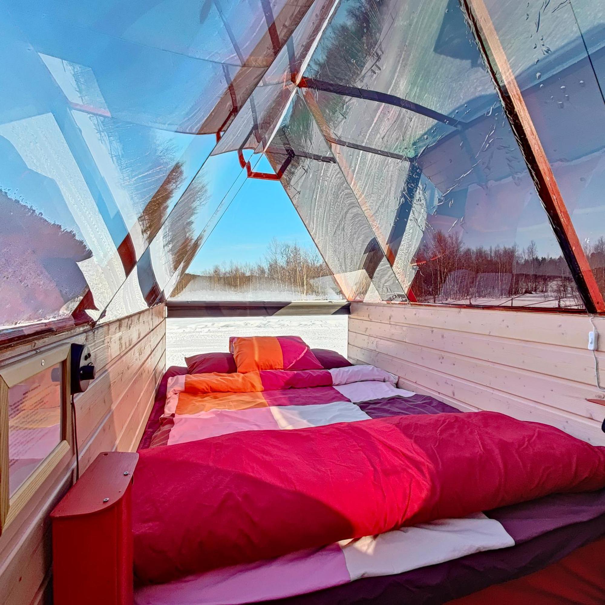 Lake Inari Mobile Cabins Ngoại thất bức ảnh