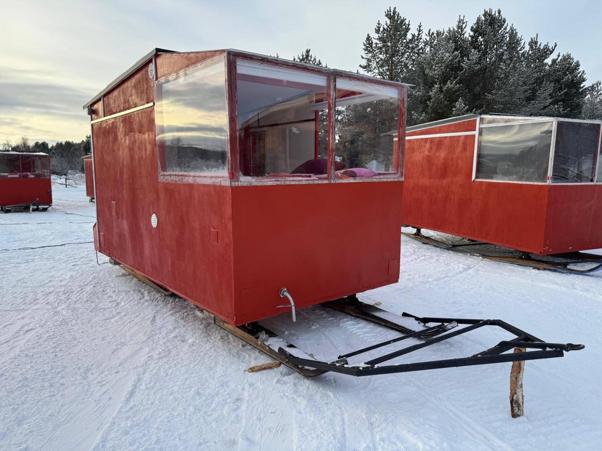 Lake Inari Mobile Cabins Ngoại thất bức ảnh