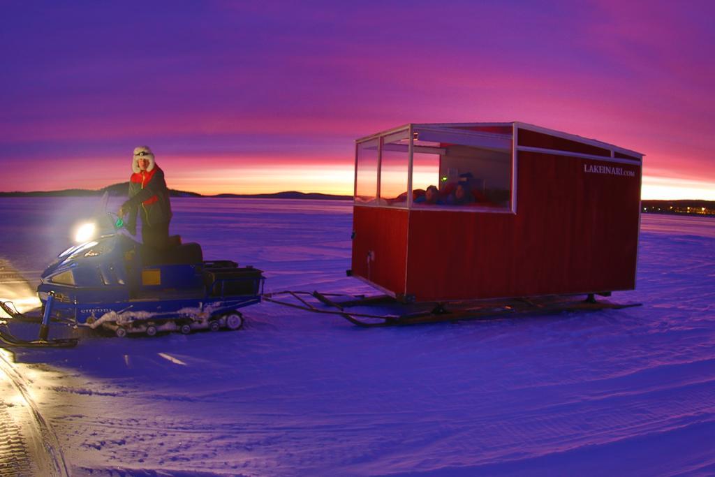 Lake Inari Mobile Cabins Ngoại thất bức ảnh